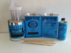 Pink Panther urethane base coat clear coat auto body restoration car paint kit