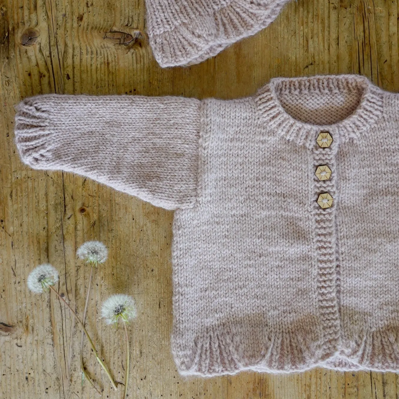 Poppy Cardi & Hat Knit Kit