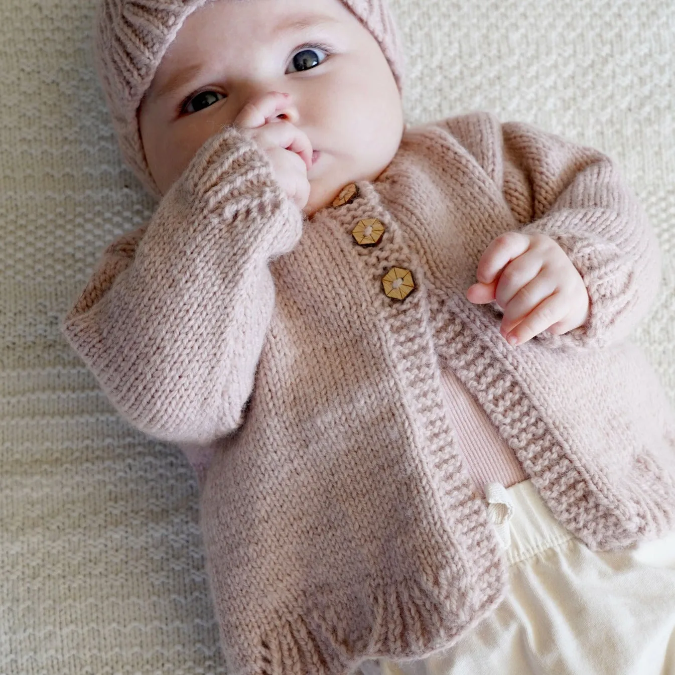 Poppy Cardi & Hat Knit Kit