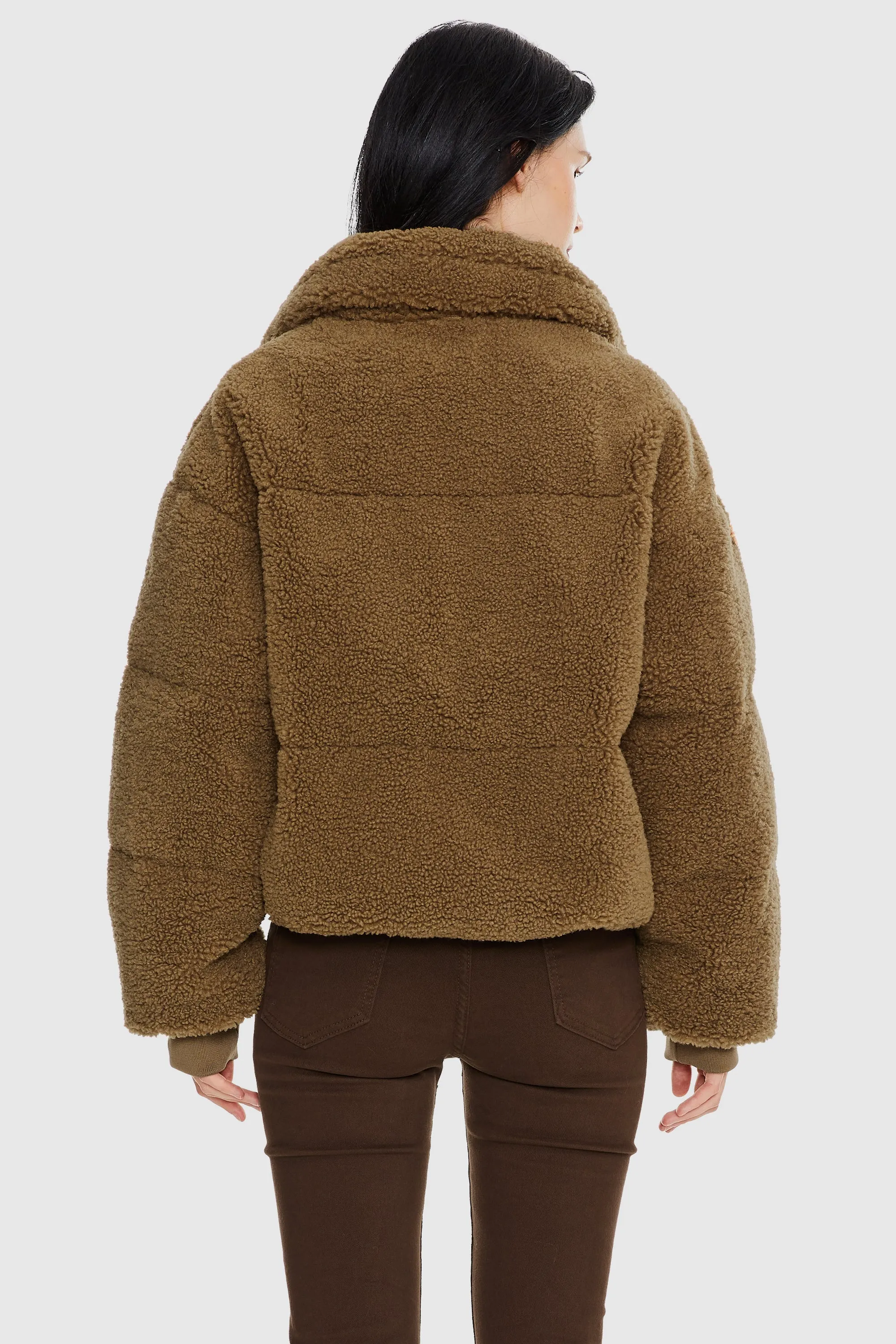 Puff-O Earthugger Fleece Cropped Jacket