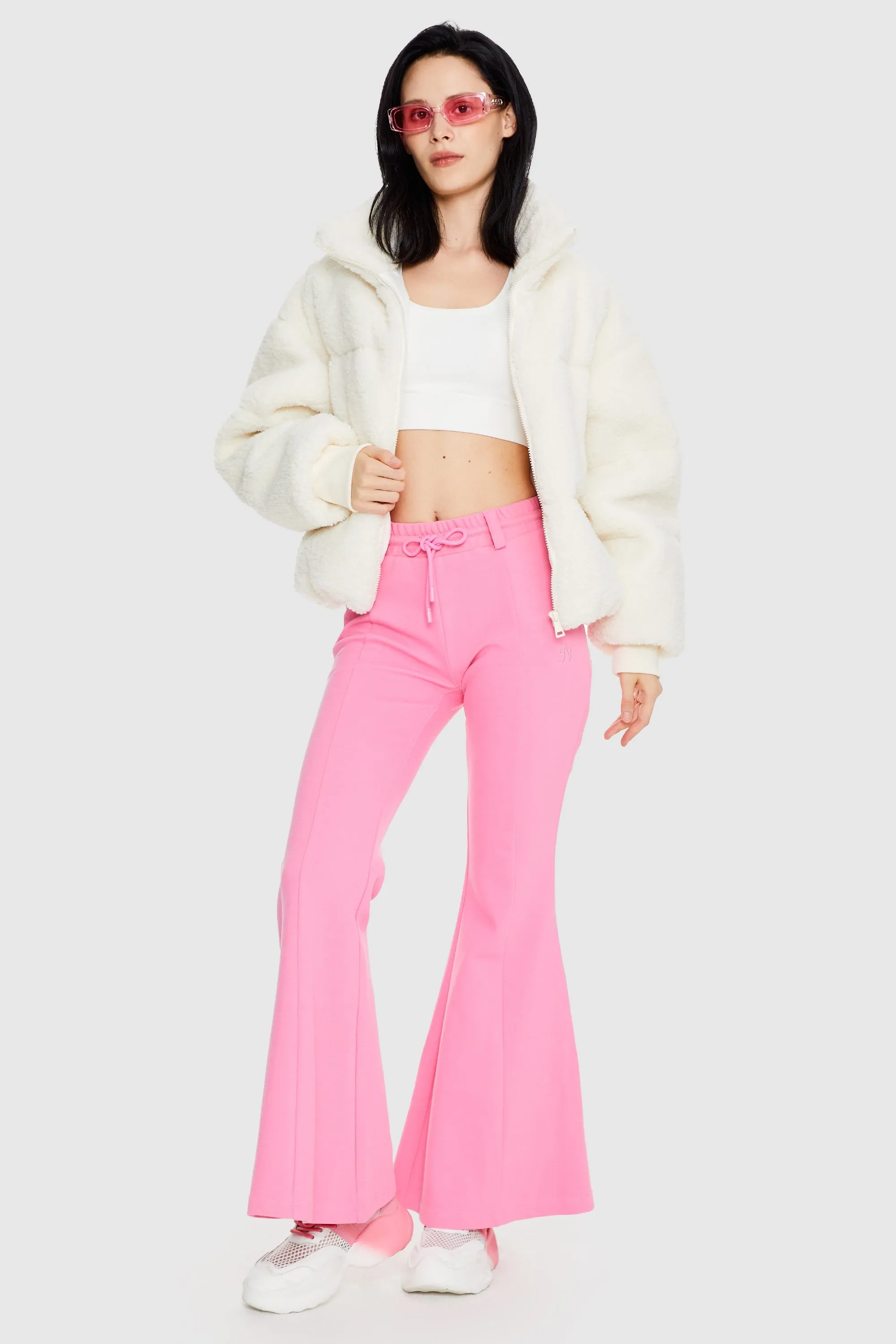 Puff-O Earthugger Fleece Cropped Jacket