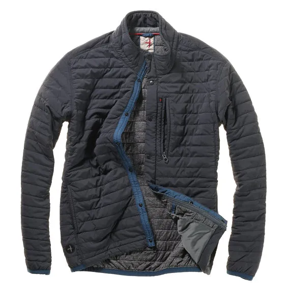 Relwen Windzip Jacket in Midnight