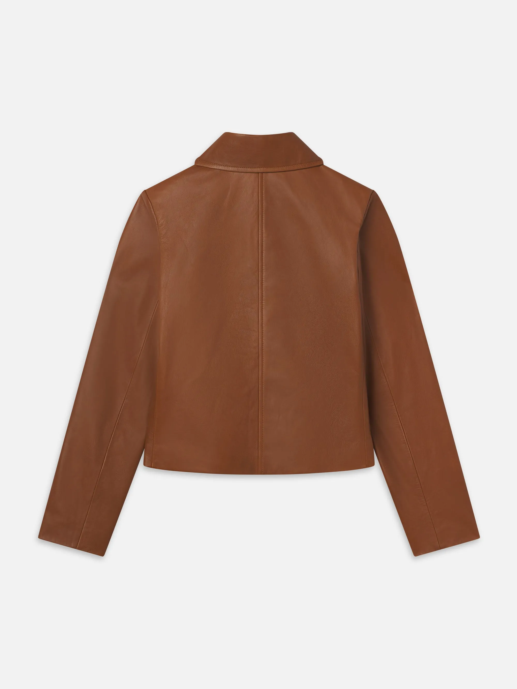 Ritz Femme Leather Jacket -- Camel