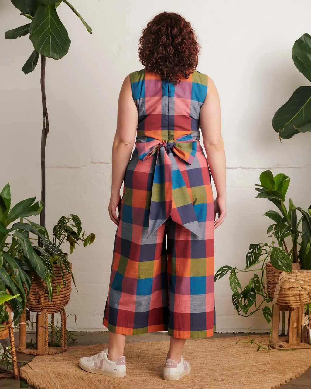 Roberta Jumpsuit - Festival Plaid