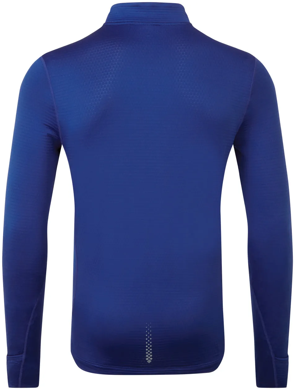 Ronhill Tech Winter Half Zip Long Sleeve Mens Running Top - Blue