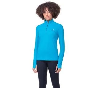 Ronhill | Women's Core Thermal 1/2 Zip - Azure/Bright White