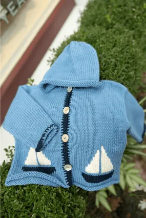 Sailboat Cardigan