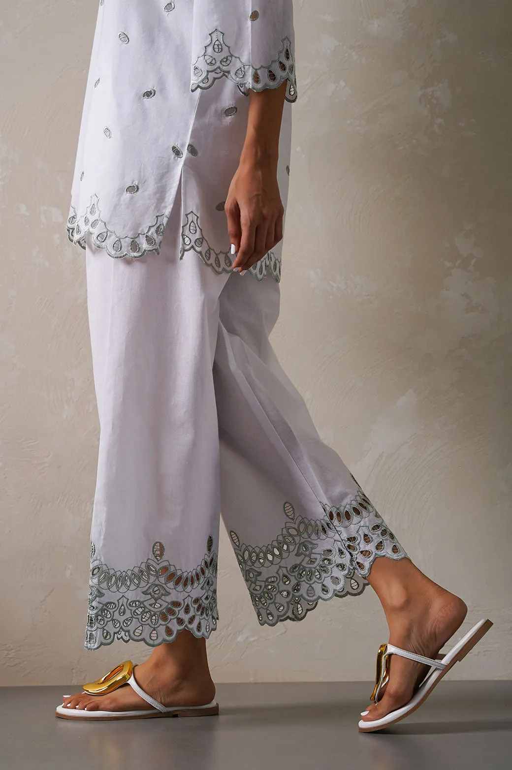 SCHIFFLI FERN CULOTTES