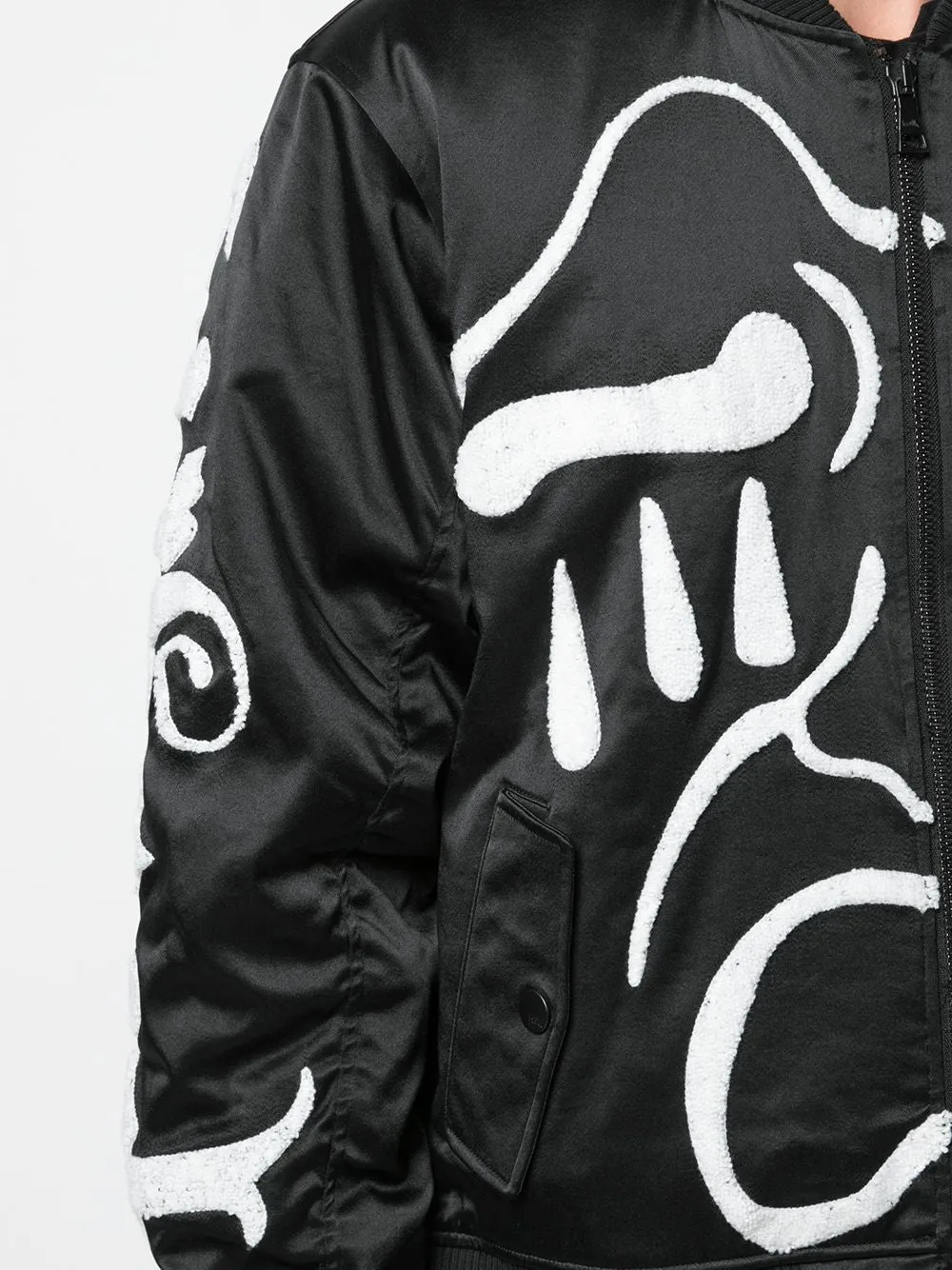 SCREAM BOMBER BLACK