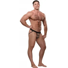 Sexy Male Stripper GI Jock