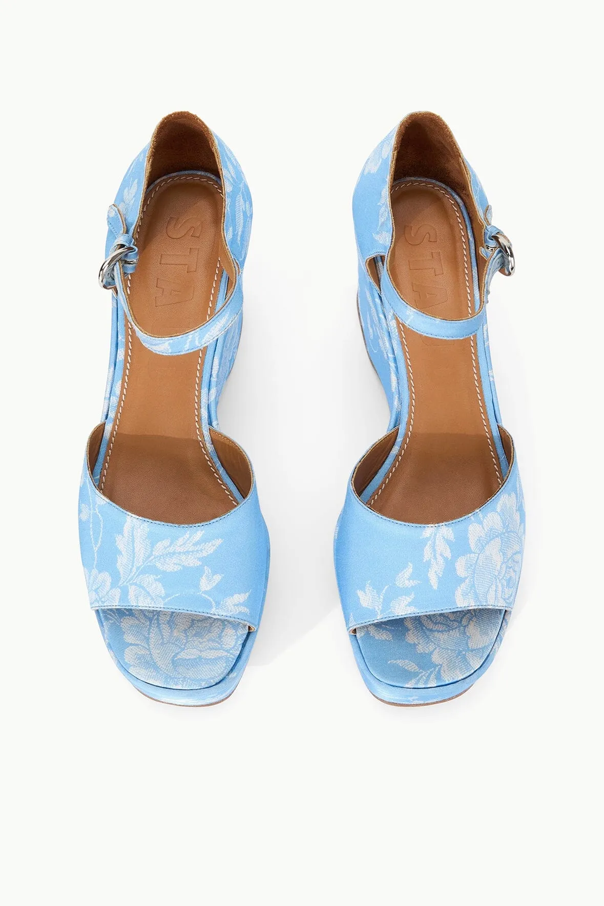 STELLA PLATFORM SANDAL | BLUE ROSE