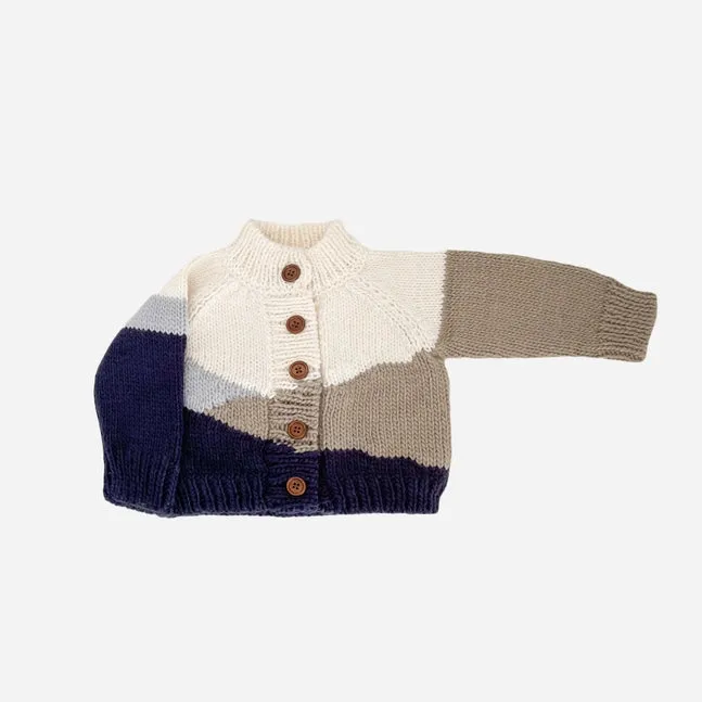 Sunset Cardigan- Navy