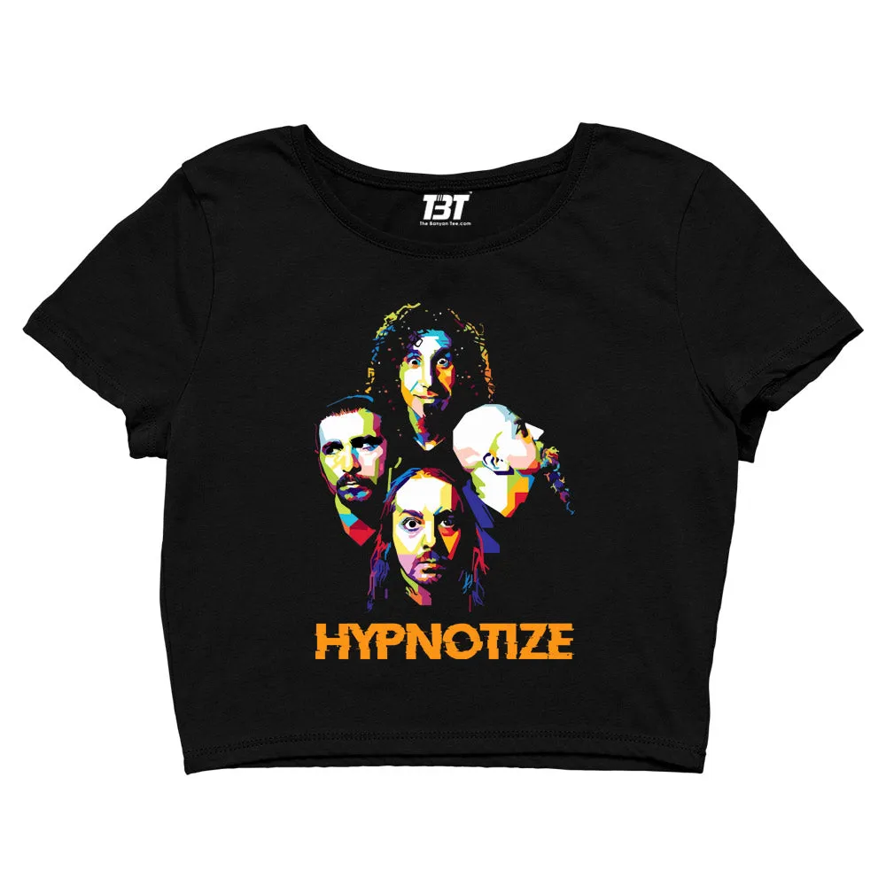 System Of A Down Crop Top - Hypnotize