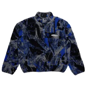 Temple Fleece Jacket - Camo Black