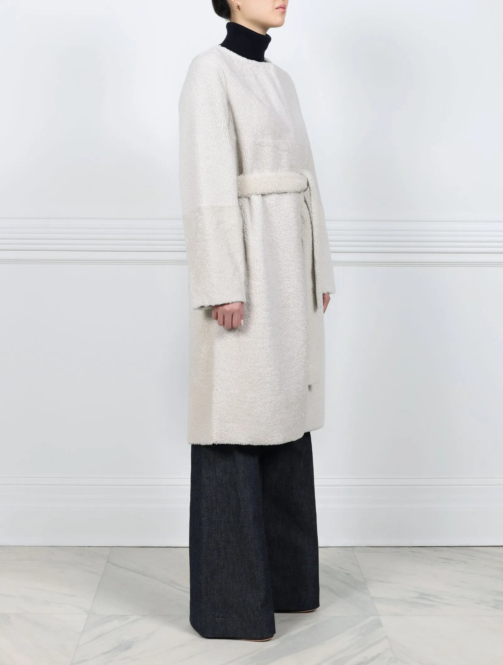 The Marilyn Reversible Shearling Coat