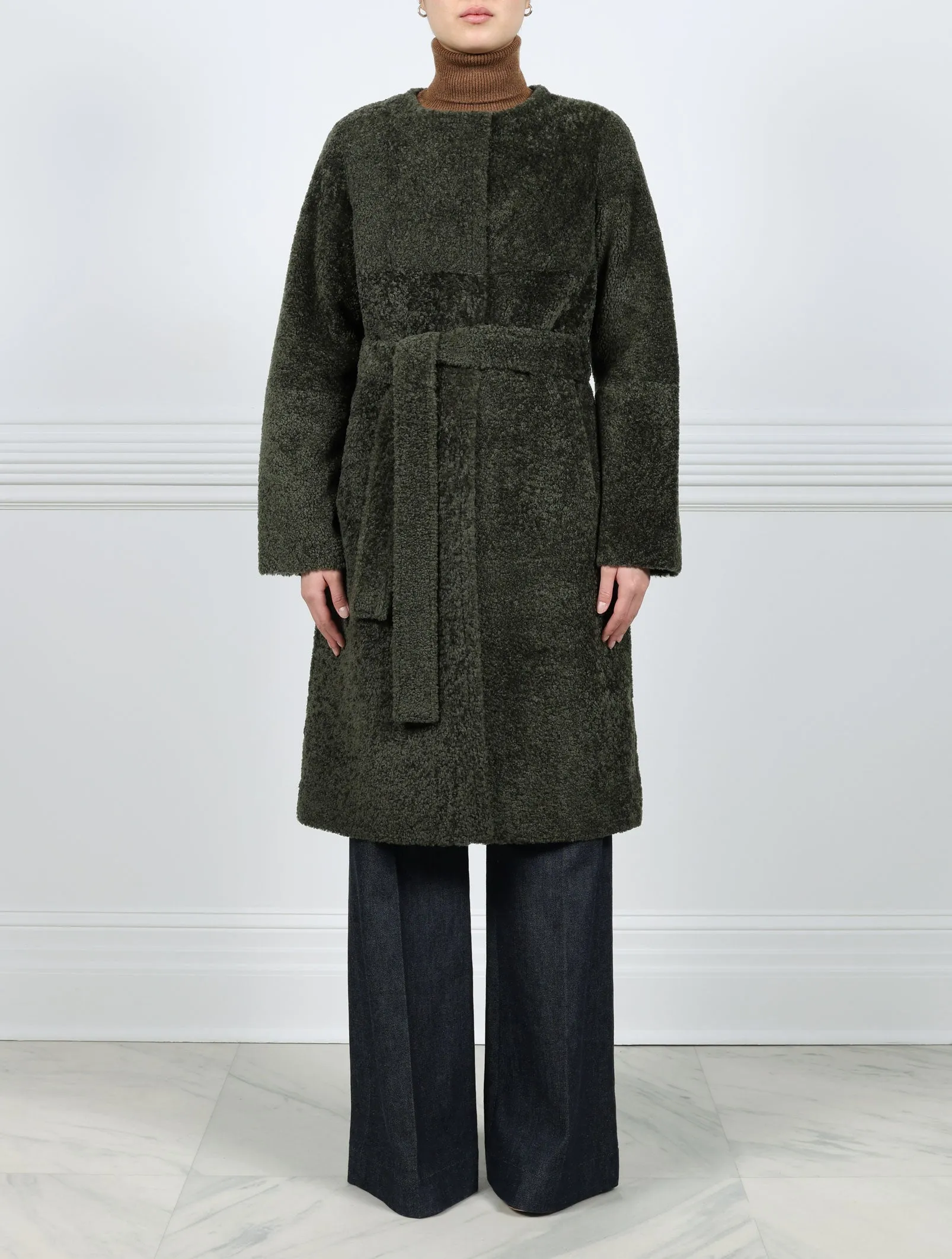 The Marilyn Reversible Shearling Coat