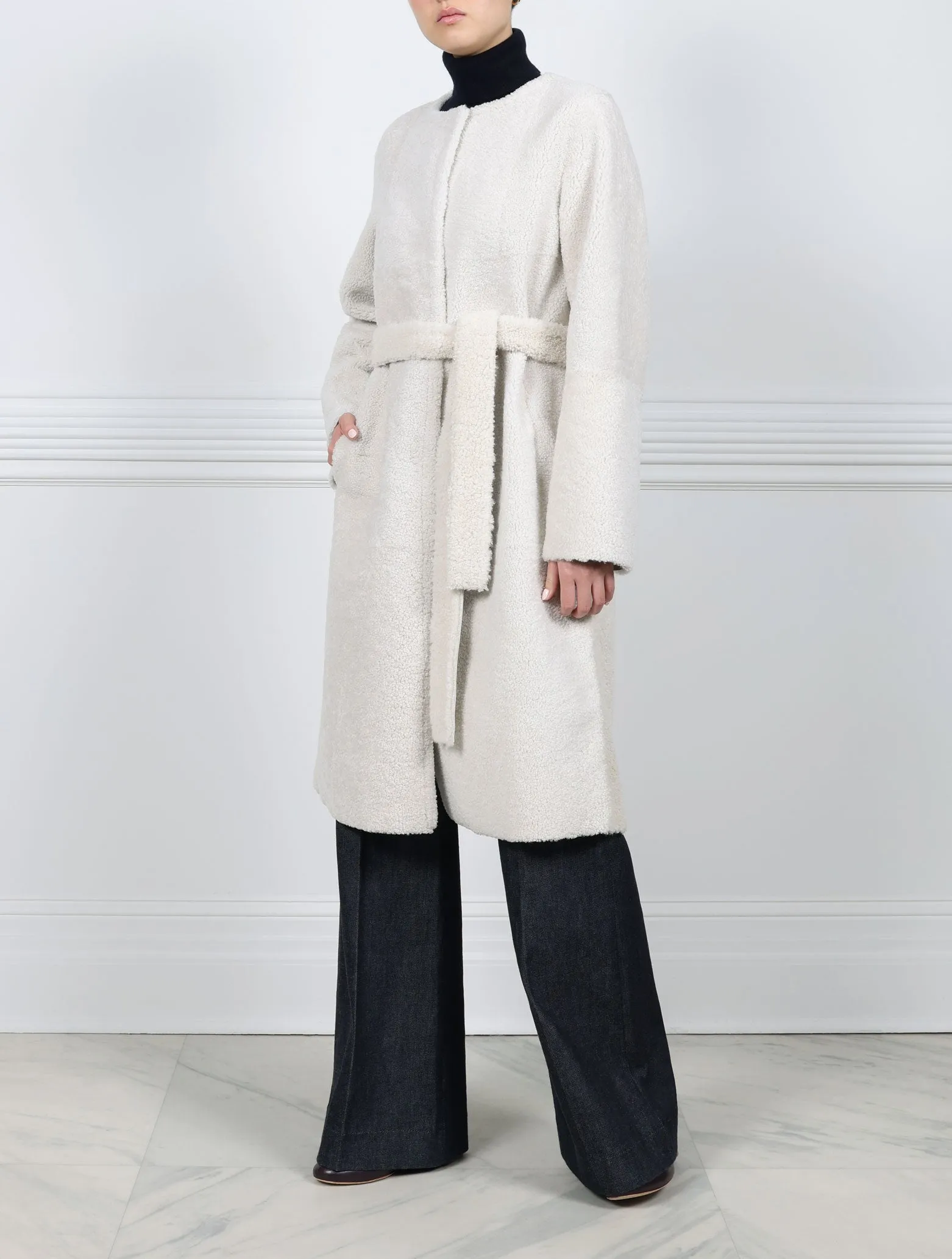 The Marilyn Reversible Shearling Coat