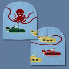 The Octopus and Submarine Beanie