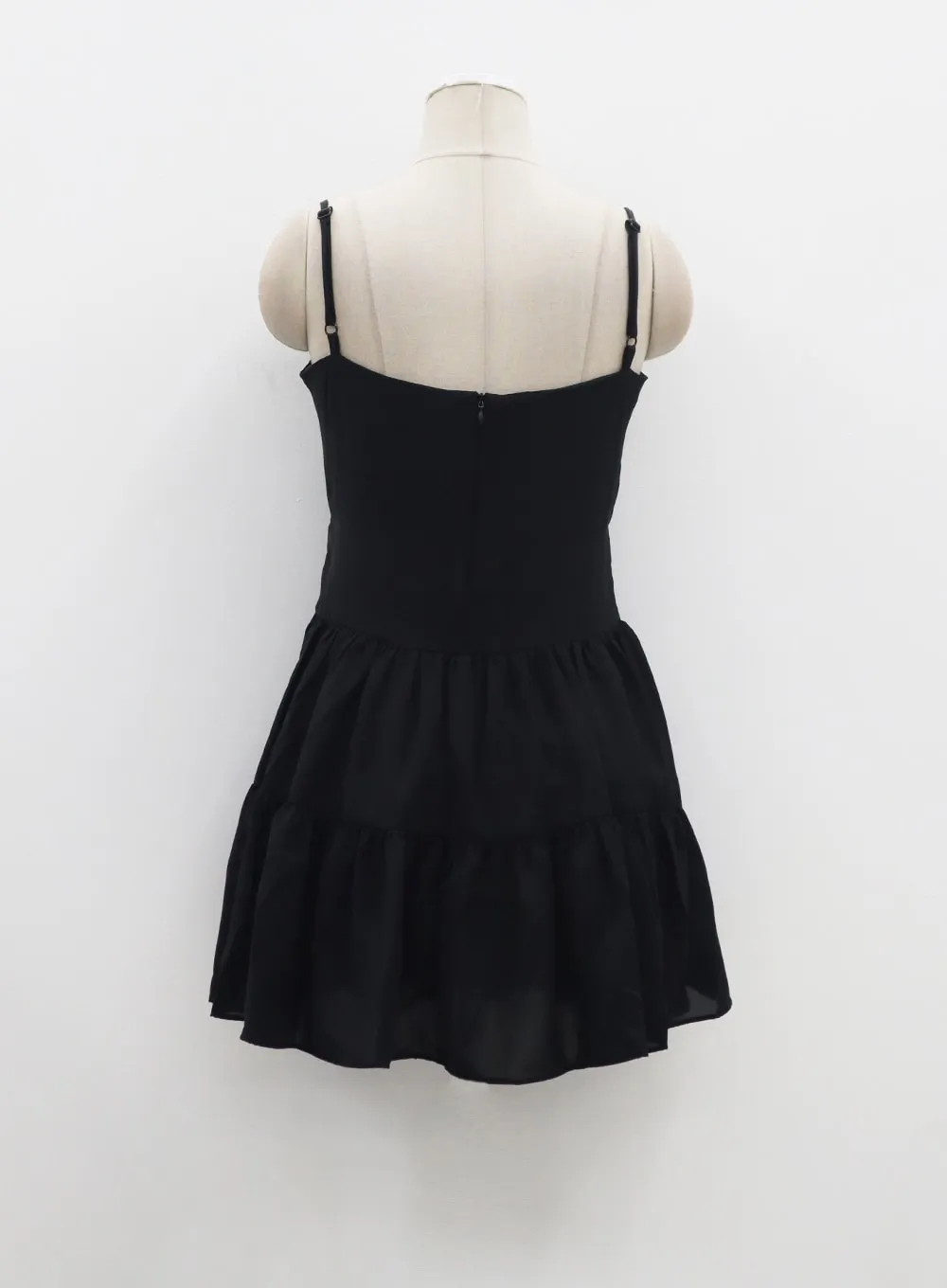 V-Neck Tiered Mini Dress CM331