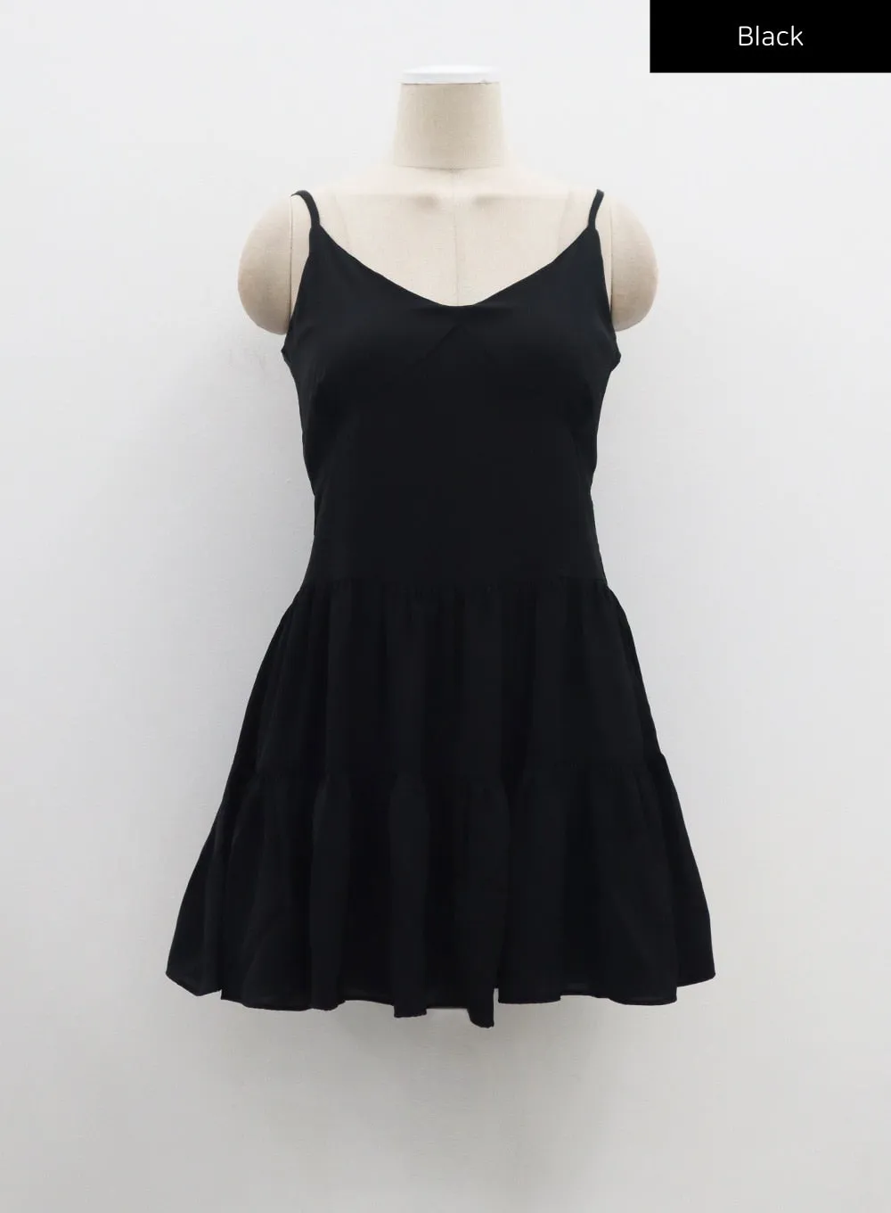 V-Neck Tiered Mini Dress CM331