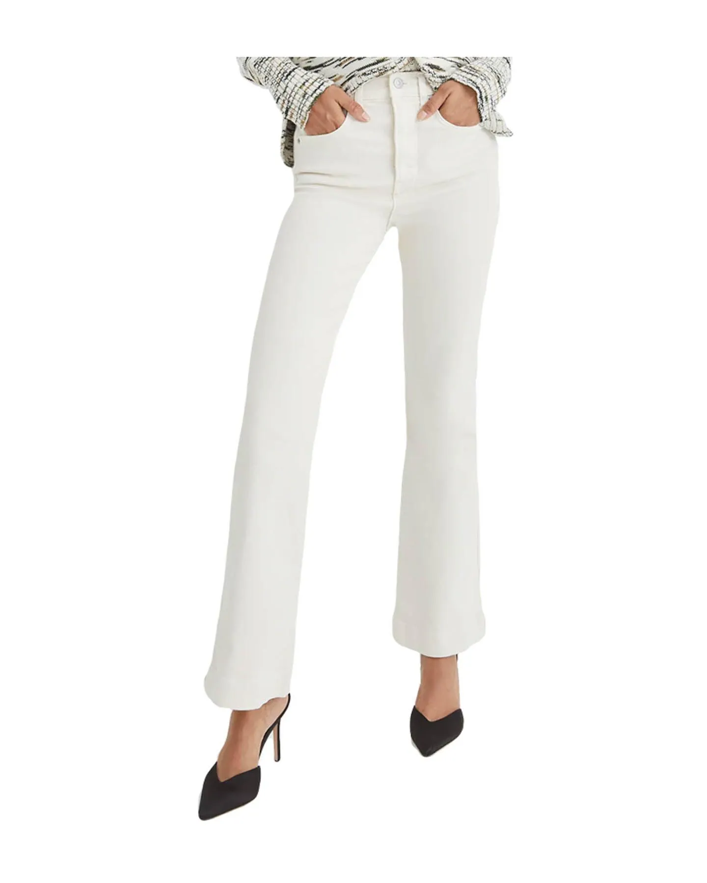 Veronica Beard Carson Ankle Flare Jeans