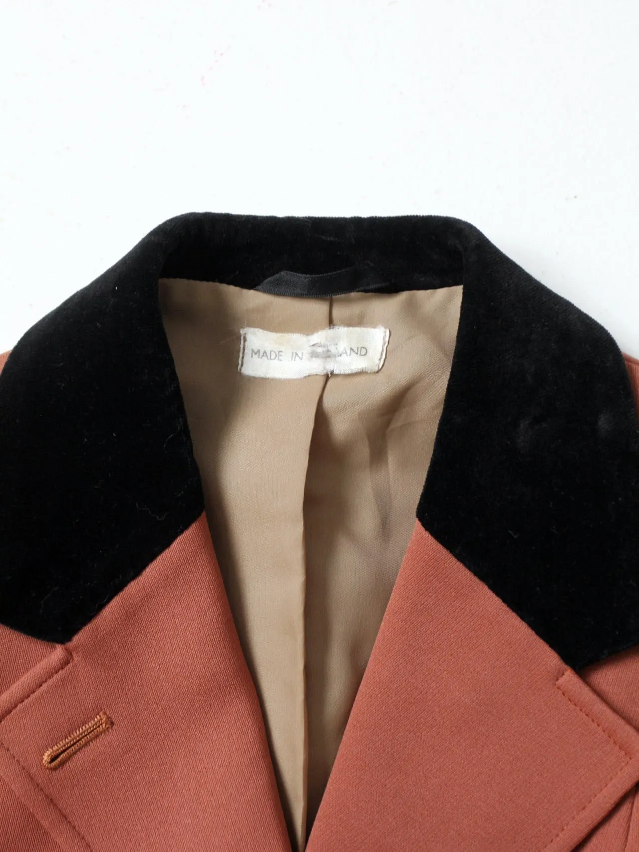 vintage 70s equestrian riding jacket by Harry Hall of London