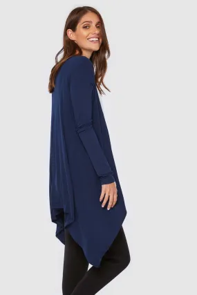 Waterfall Cardigan - Navy