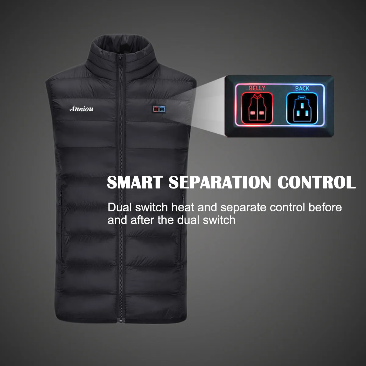 Women's Dual Switch Heated Gilet