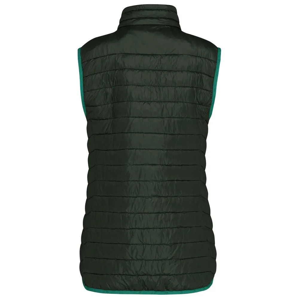 Womens Merino Wool Insulated Gilet (Forest/Green)