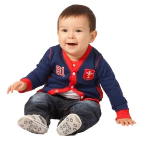 WRU Wales Baby Varsity Cardigan